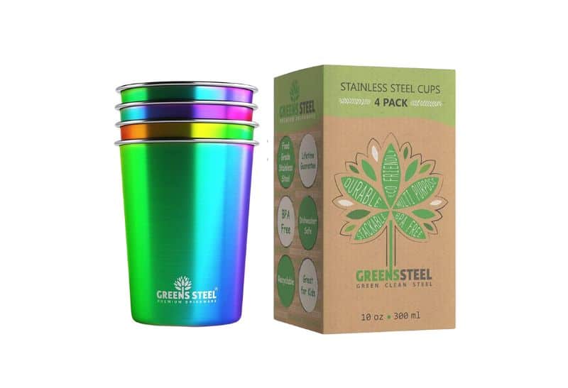 Rainbow Stainless Steel Tumblers